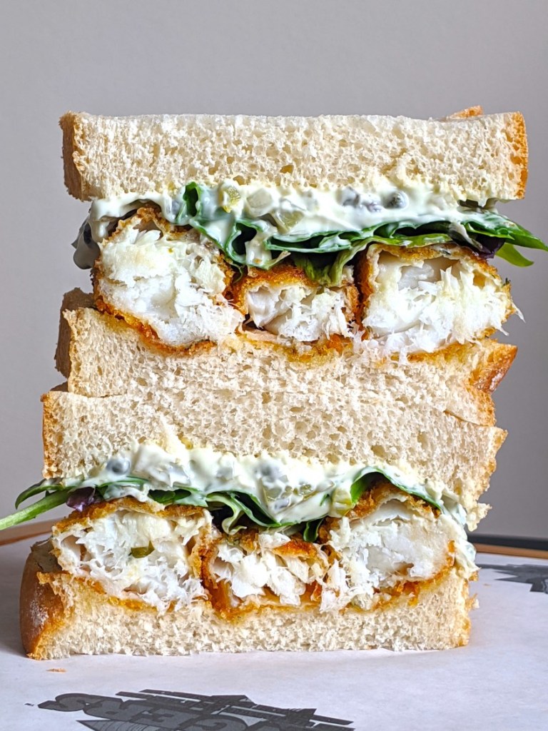 fish finger sandwich